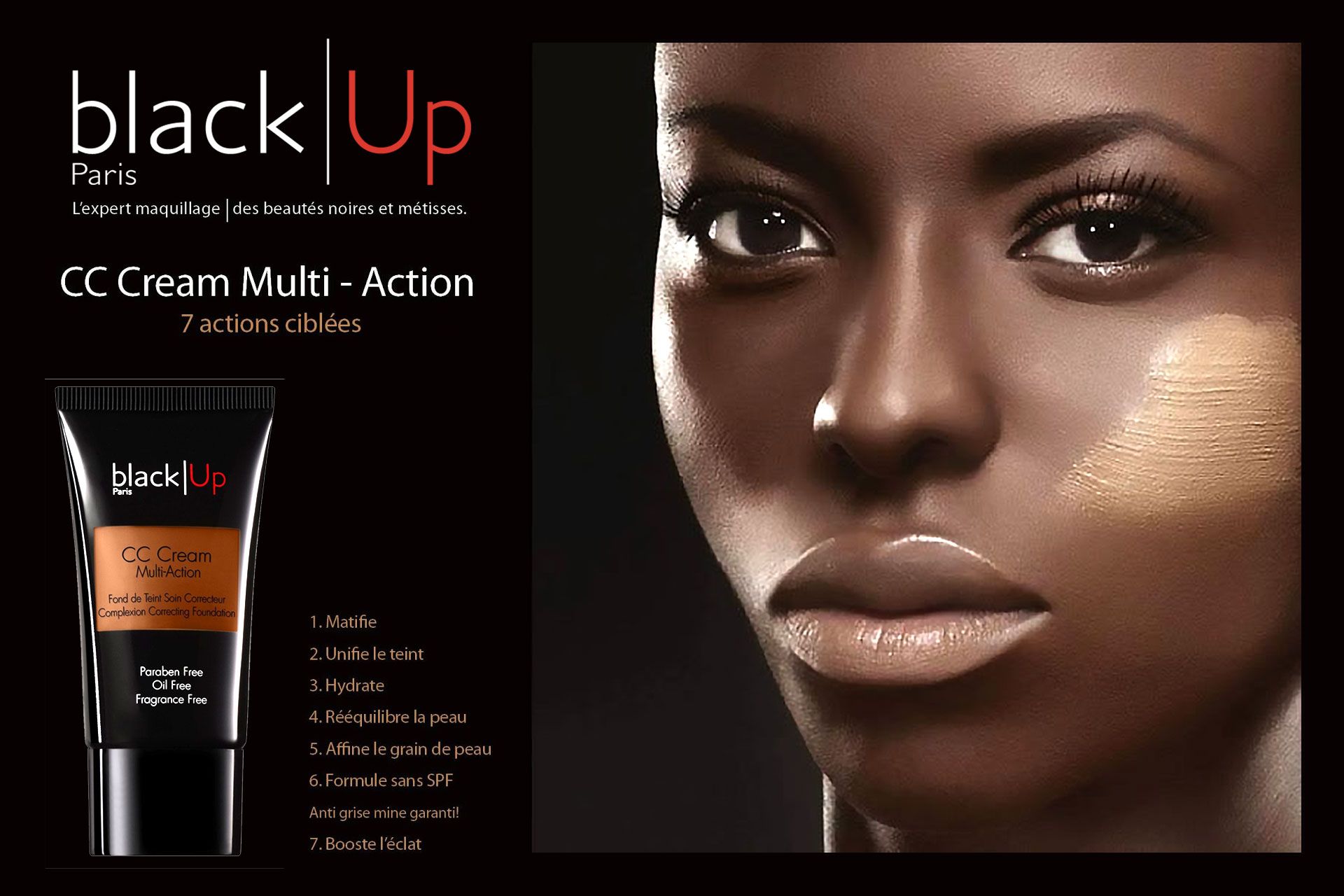 BLACK UP CC Cream